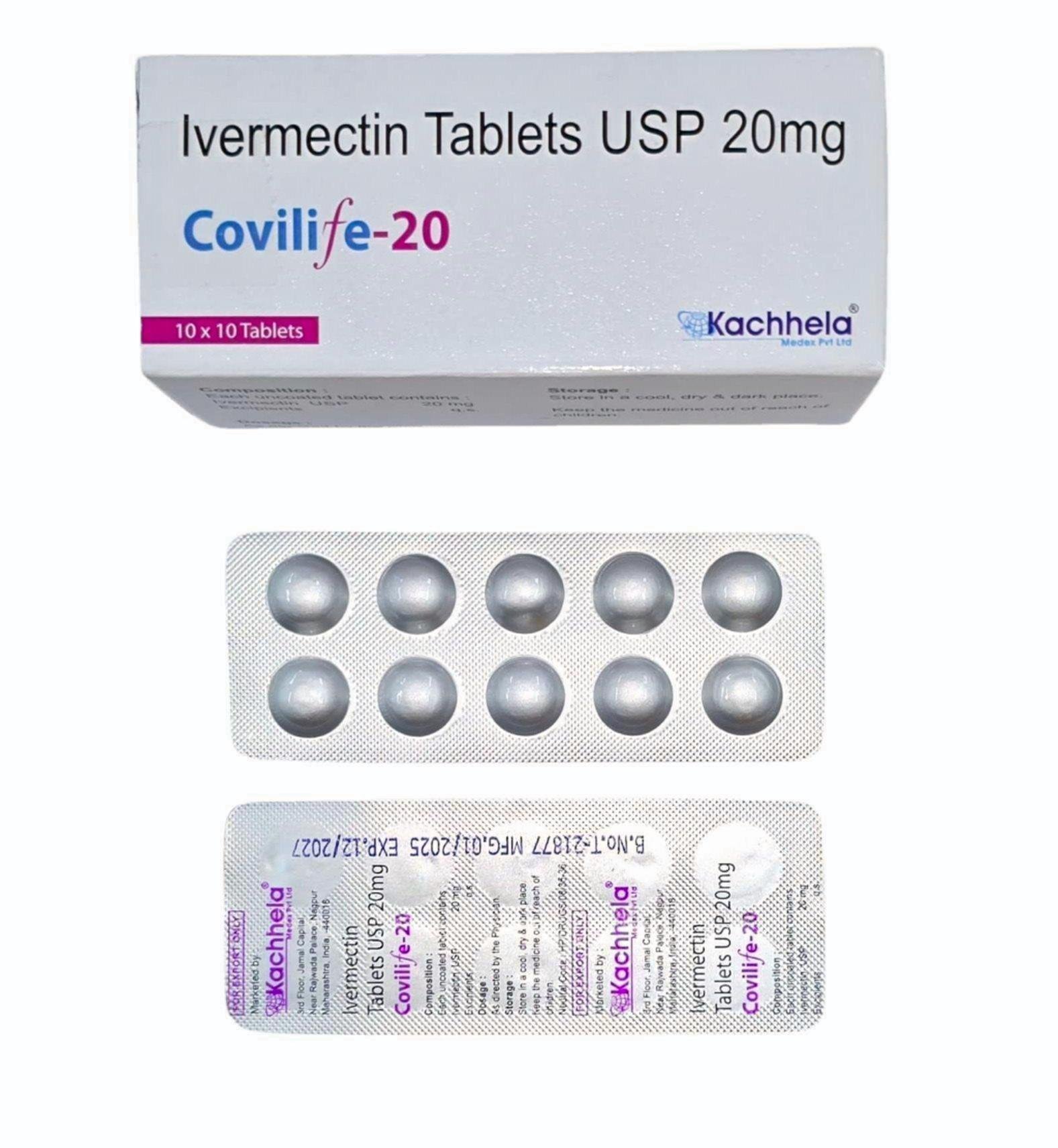 Ivermectin 20 Mg (Covilife-20)